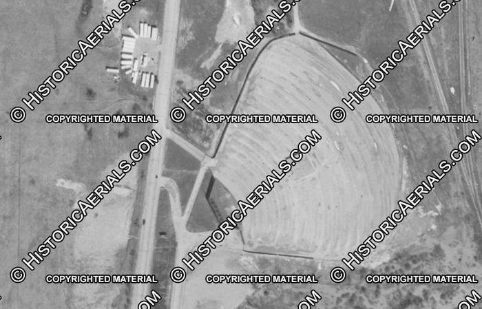 South Dort Drive-In Theatre - 1967 Aerial